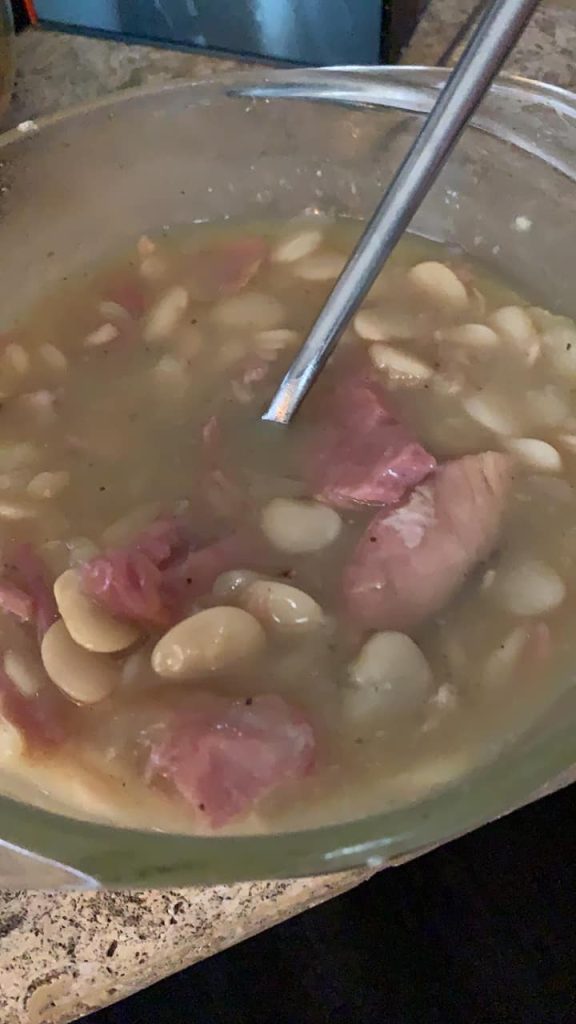 INSTANT POT LIMA BEANS AND HAM Yummmy Recipes