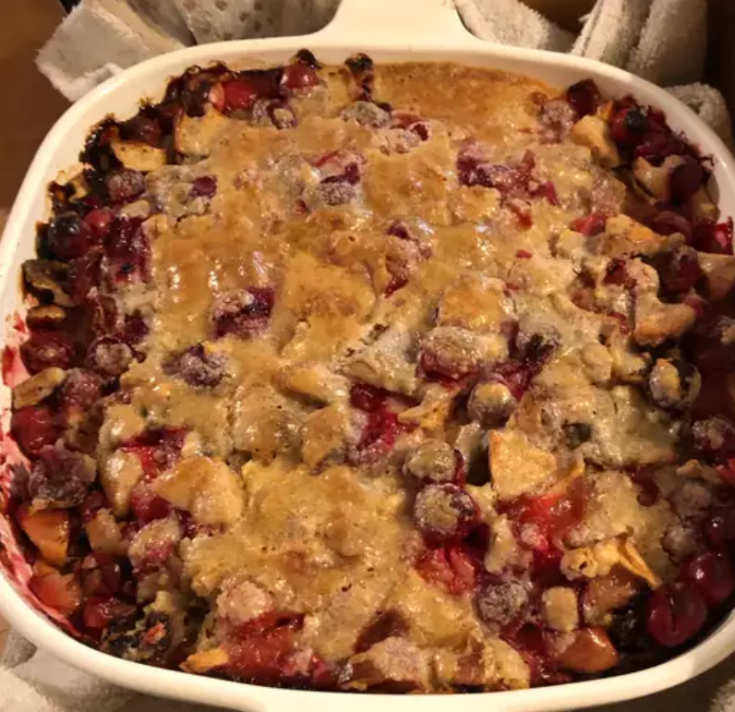 APPLE CRANBERRY CRUMBLE