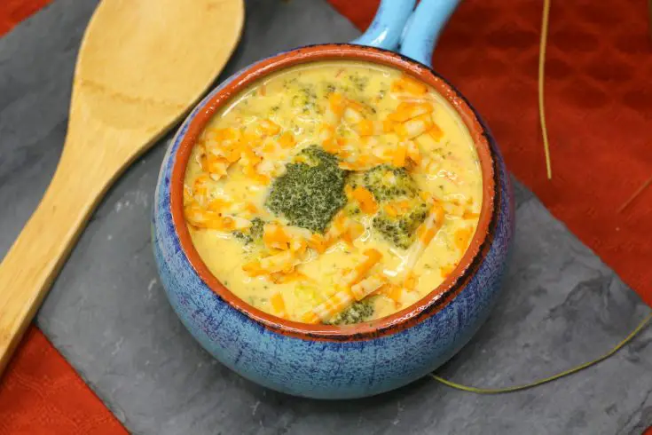 5 Alarm Broccoli cheddar soup