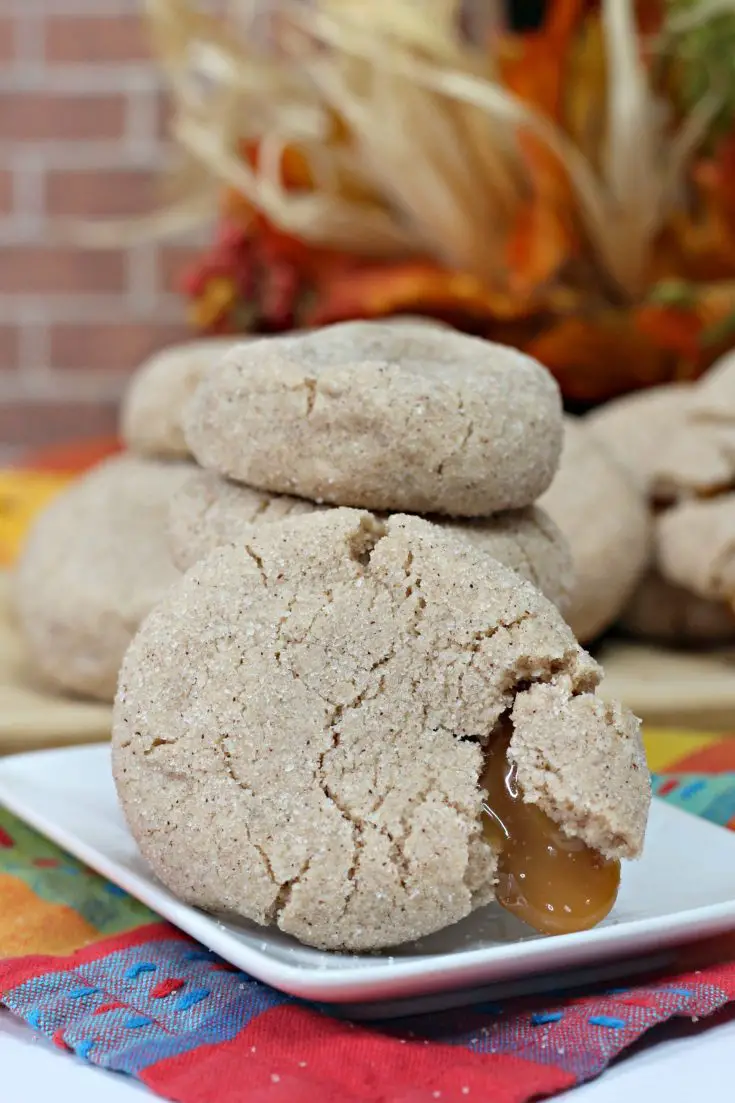 Salted Caramel Snickerdoodles