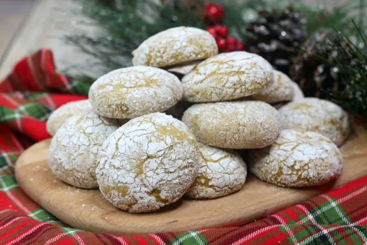 Pumpkin Crinkle Cookies