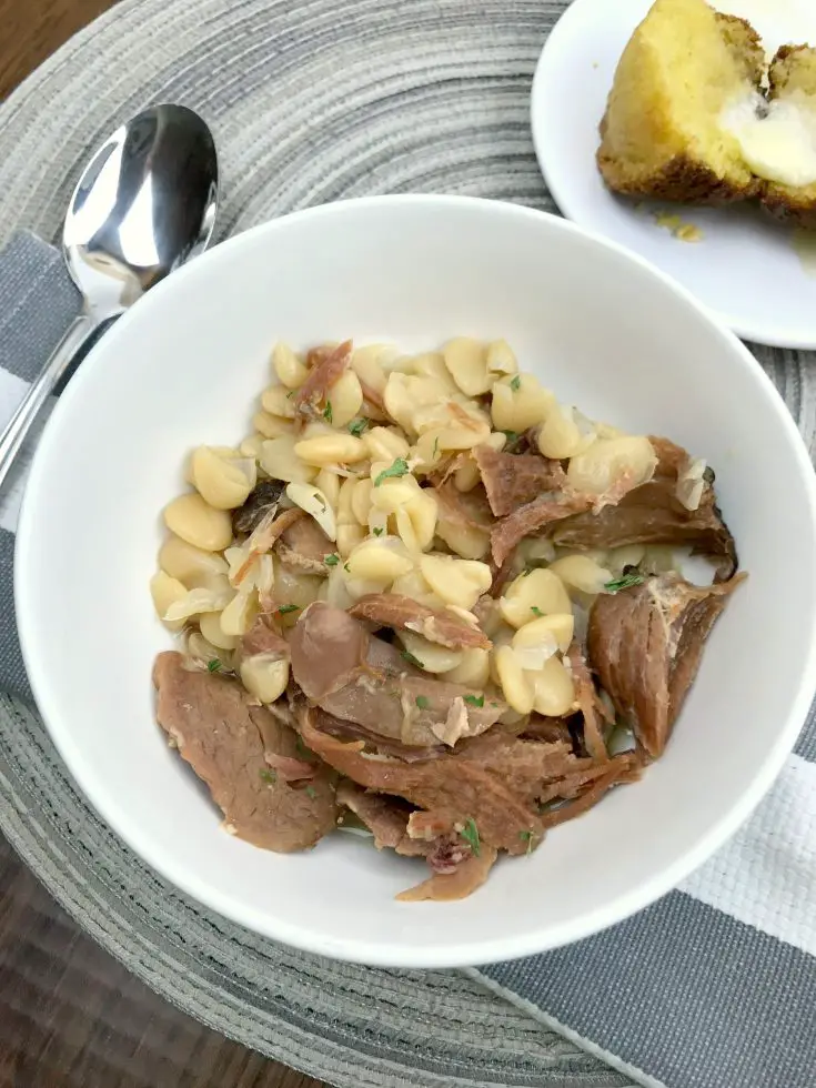 IP Lima Beans and Ham