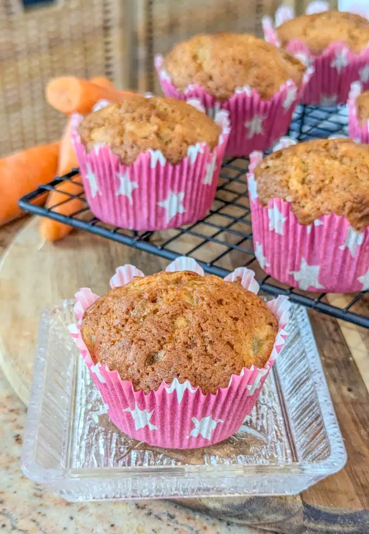 Carrot cake muffins