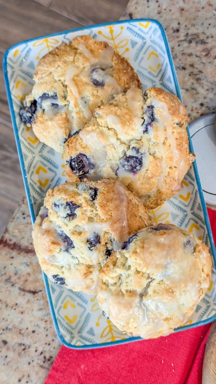 Bojangles’ blueberry biscuits