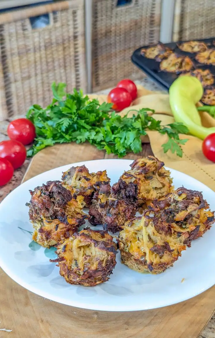 Crispy sausage and hashbrown bites