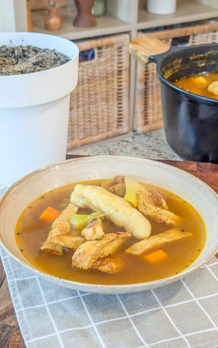 Nourishing Jamaican chicken soup